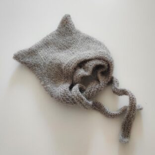 Handmade Kitty hat (6-12months)
