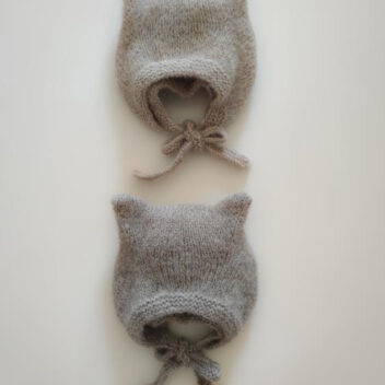 Handmade Kitty hat (1-5years)