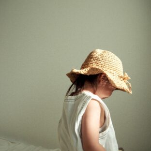 Straw hat for kids