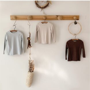 ikii リブTシャツ