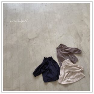 nunubiel (bebe) Smoke shirring tee