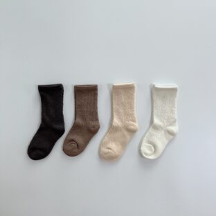Lace stitch socks(4pcs)