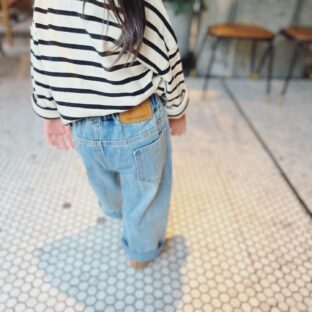 Vintage straight denim