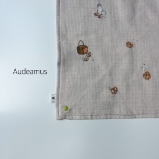 オリジナル*Pretzel muslin hand towel